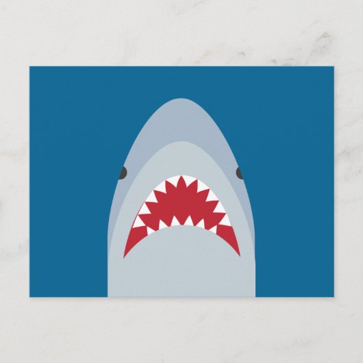 Shark Postcard Postkarte (Vorderseite)