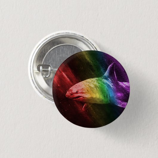 Shark Pride Button (Vorne & Hinten)