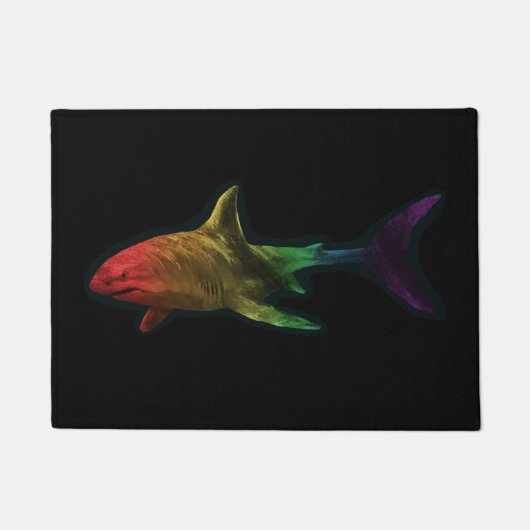 Shark Pride Fußmatte (Vorderseite)