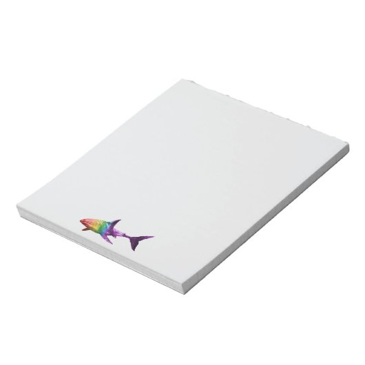 Shark Pride Notizblock (Rotiert)