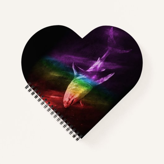 Shark Pride Notizblock (Vorderseite)