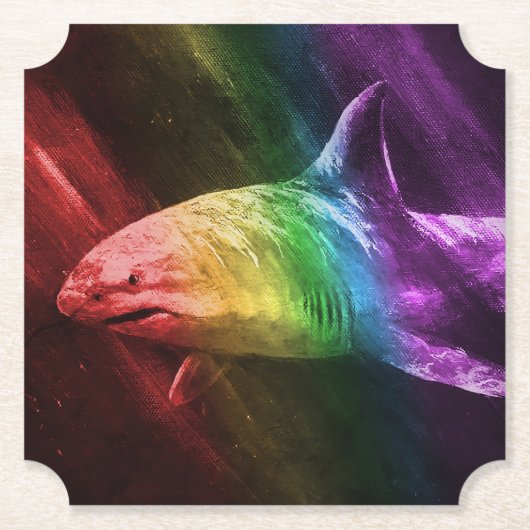Shark Pride Untersetzer (Vorderseite)