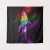 Shark Pride Wandteppich (Vorderseite (Horizontal))