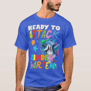 Shark Ready To Attack Kindergarten Teacher Student T-Shirt
