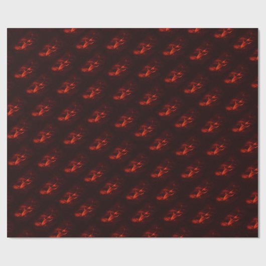 Shark Red Geschenkpapier (Flach)