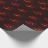 Shark Red Geschenkpapier (Ecke)