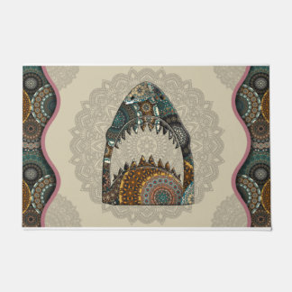 Shark Sasquatch Yeti Themed Door Mat Fußmatte