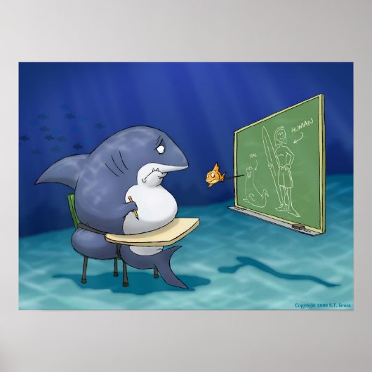 Shark School Poster (Vorne)