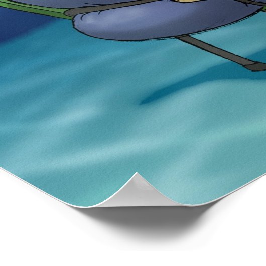 Shark School Poster (Ecke)