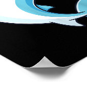 Shark Shirt Adult Kids Men Women Shark Costume Poster (Ecke)