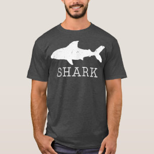 Shark-Silhouette gestört T-Shirt
