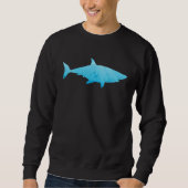 Shark Silhouette   Sharks    3 Sweatshirt (Vorderseite)