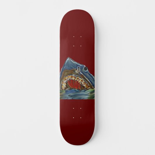 Shark Skateboard (Vorderseite)