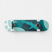 Shark Skateboard (Horizontal)