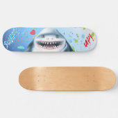 Shark Skateboard (Horizontal)