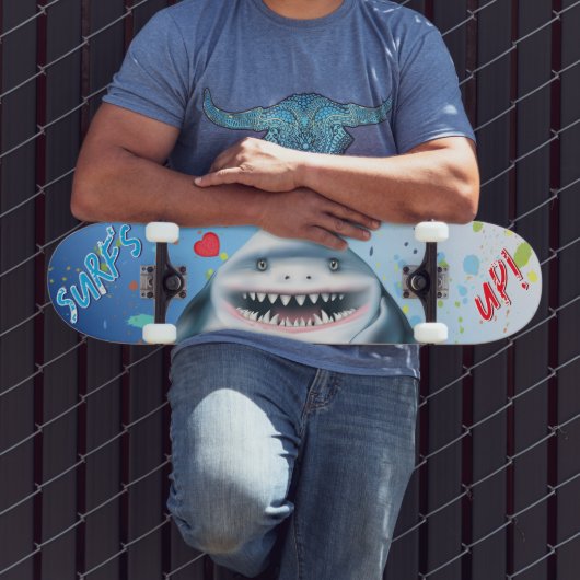 Shark Skateboard (Außenbereich 3)