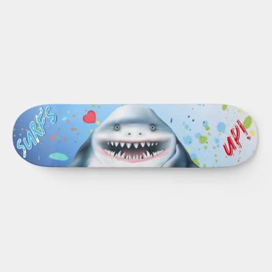 Shark Skateboard (Horizontal)