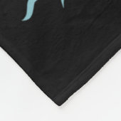 Shark Skater Skateboarder Surfer Skateboarding Lon Fleecedecke (Ecke)