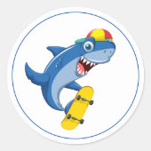 Shark Stickers (Vorderseite)