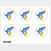 Shark Stickers (Blatt)