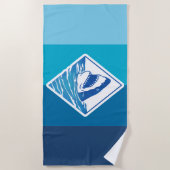 shark strandtuch (Vorderseite)