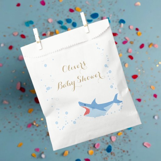 Shark Summer Boy Baby Dusche Geschenktütchen