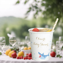 Shark Summer Boy Baby Dusche