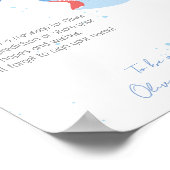 Shark Summer Party Pool und Birthday Time Kapsel Poster (Ecke)