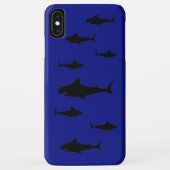 Shark Swarm Case-Mate iPhone Hülle (Rückseite)