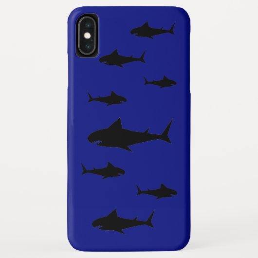 Shark Swarm Case-Mate iPhone Hülle (Rückseite)
