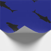 Shark Swarm Geschenkpapier (Ecke)