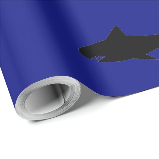 Shark Swarm Geschenkpapier (Rolleneckpunkt)
