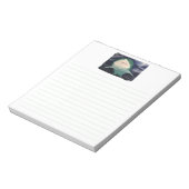 Shark Swimming, Lined Notepads Notizblock (Rotiert)