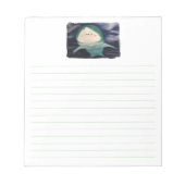 Shark Swimming, Lined Notepads Notizblock (Vorderseite)