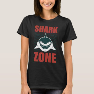 Shark T-Shirts Shark Zone Graphic