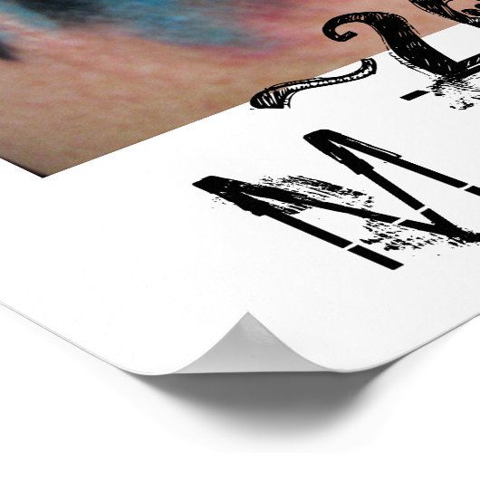 Shark Tattoo Poster (Ecke)