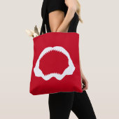 Shark Teeth Blood Red Tasche (Von Nahem)