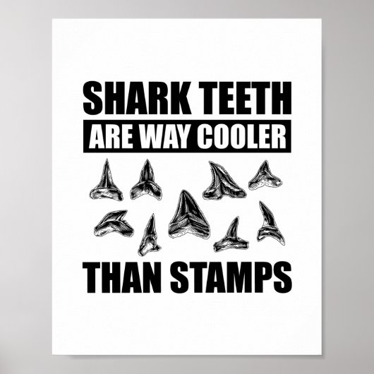 Shark Teeth Poster (Vorne)
