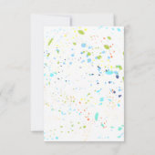 Shark Theme Fintastic Kids Valentine Karte (Rückseite)