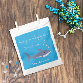Shark Theme Party Kindergeburtstag bevorzugen Flag Geschenktütchen