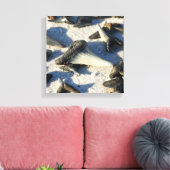 Shark Tooth Leinwand (Insitu (Wohnzimmer))
