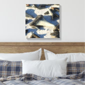 Shark Tooth Leinwand (Insitu (Schlafzimmer))