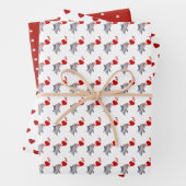 Shark Valentines Geschenkpapier Set (Beispiel)