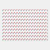 Shark Valentines Geschenkpapier Set (Vorderseite)