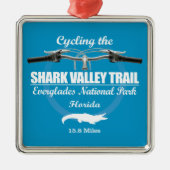 Shark Valley (H2) Ornament Aus Metall (Vorne)