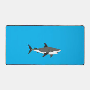 Shark Vector Graphic Art Portrait Animal Spirit Schreibtischunterlage