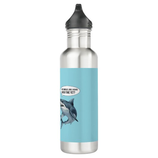 Shark water bottel  edelstahlflasche (Rechts)