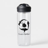 Shark Water Flasche (Vorderseite)