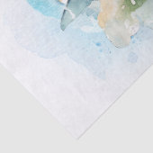 Shark Watercolor Seidenpapier (Detail)