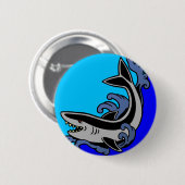 Shark Waves Button (Vorne & Hinten)